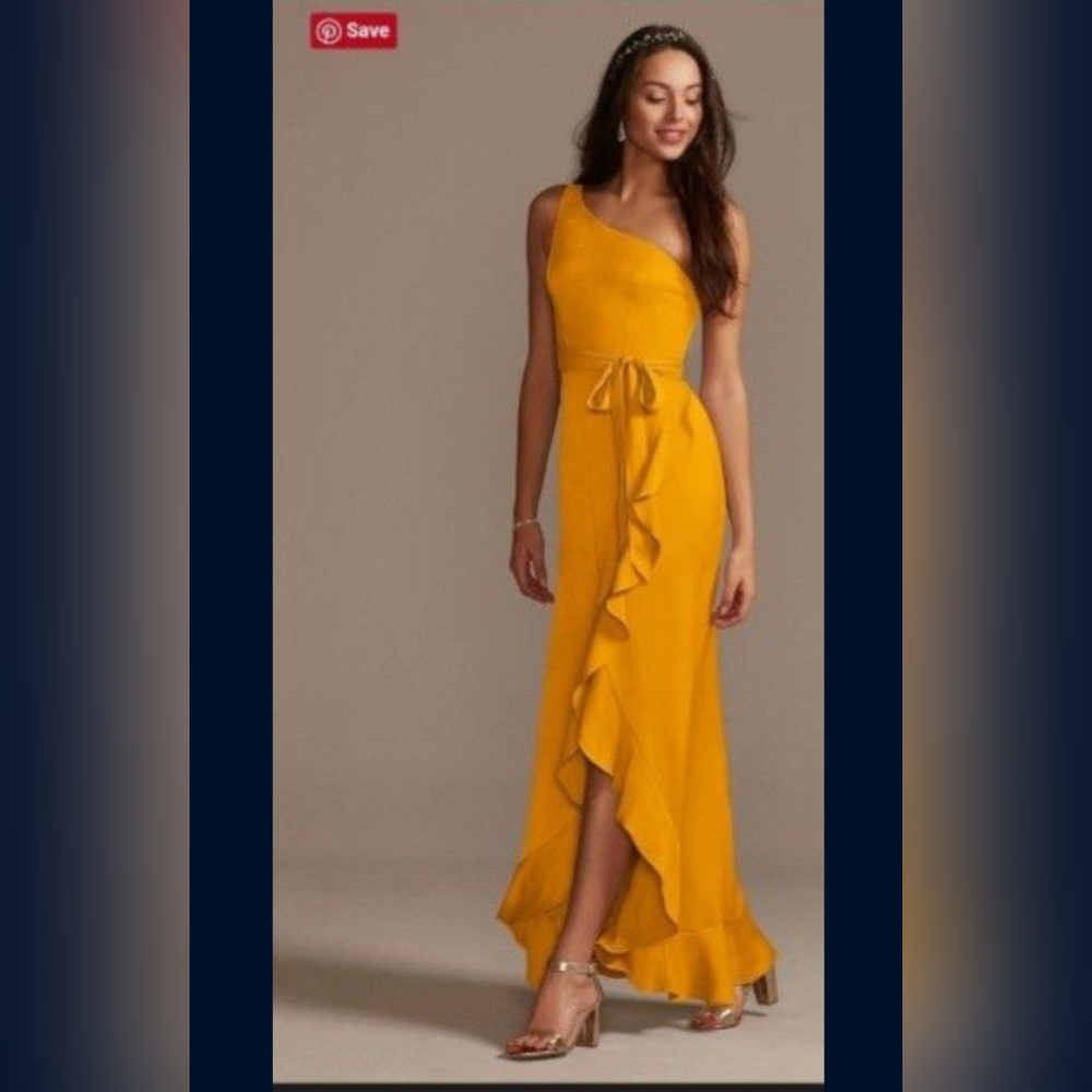 Marigold Brides Maiden dress